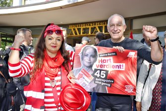 Demo "Hart verdient!