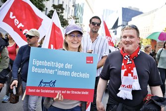 Demo "Hart verdient!