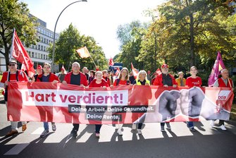 Demo "Hart verdient!
