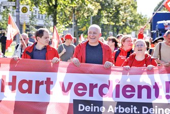 Demo "Hart verdient!