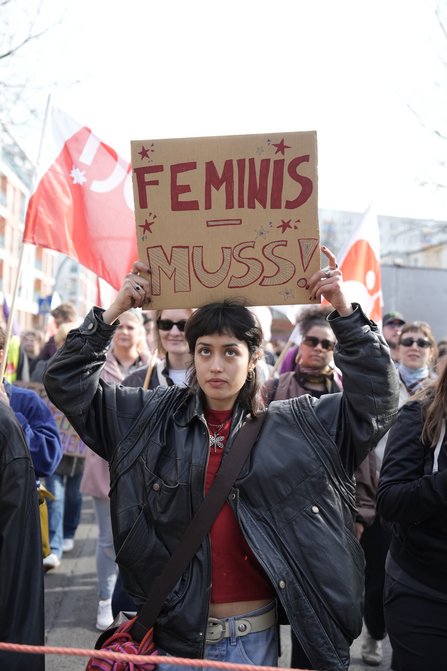 Demonstration am Internationalen Frauenkampftag 08.03.2026 Feministisch, solidarisch, gewerkschaftlich
