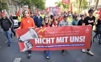 Demo "Hart verdient!