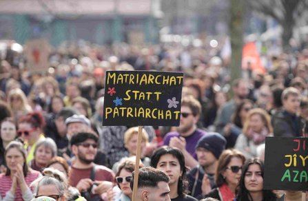 Demonstration am Internationalen Frauenkampftag 08.03.2026 Feministisch, solidarisch, gewerkschaftlich
