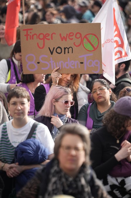 Demonstration am Internationalen Frauenkampftag 08.03.2026 Feministisch, solidarisch, gewerkschaftlich