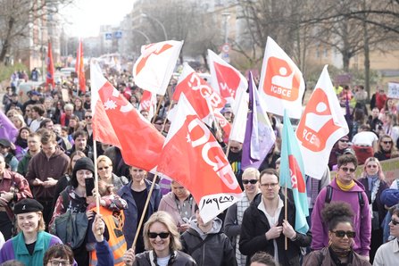 Demonstration am Internationalen Frauenkampftag 08.03.2026 Feministisch, solidarisch, gewerkschaftlich