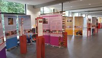 Ausstellung beim DGB München Evelyn Berger / DGB Ostbrandenburg 